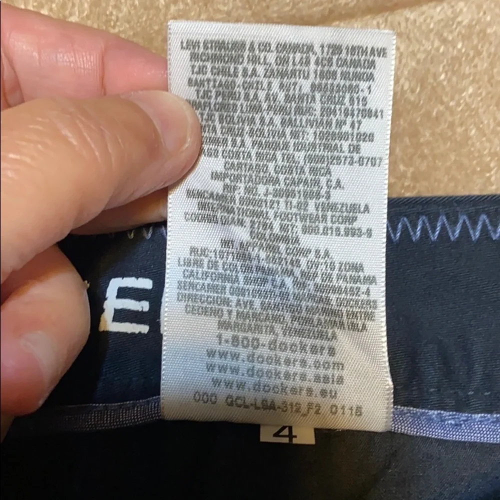 Dockers navy Bermuda Shorts